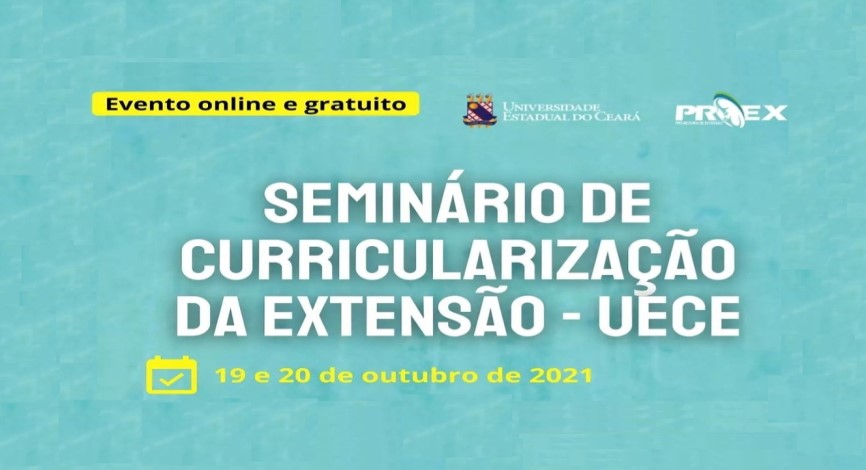UECE abre inscrições para Seminário sobre Curricularização da Extensão