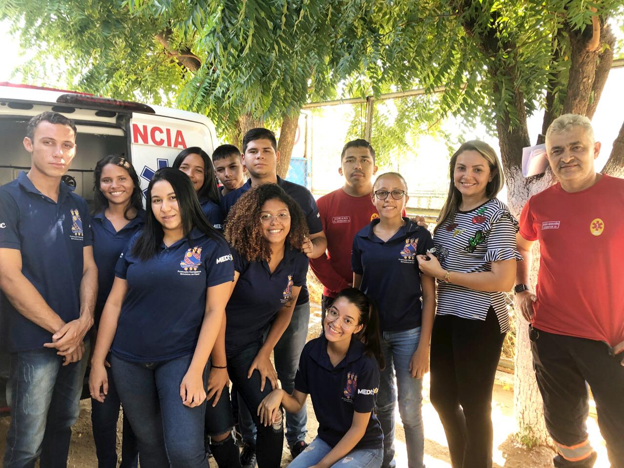 Turma de Canindé tem atividades práticas em primeiros socorros