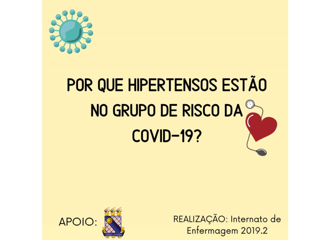 Uece contra o coronavírus: hipertensos no grupo de risco