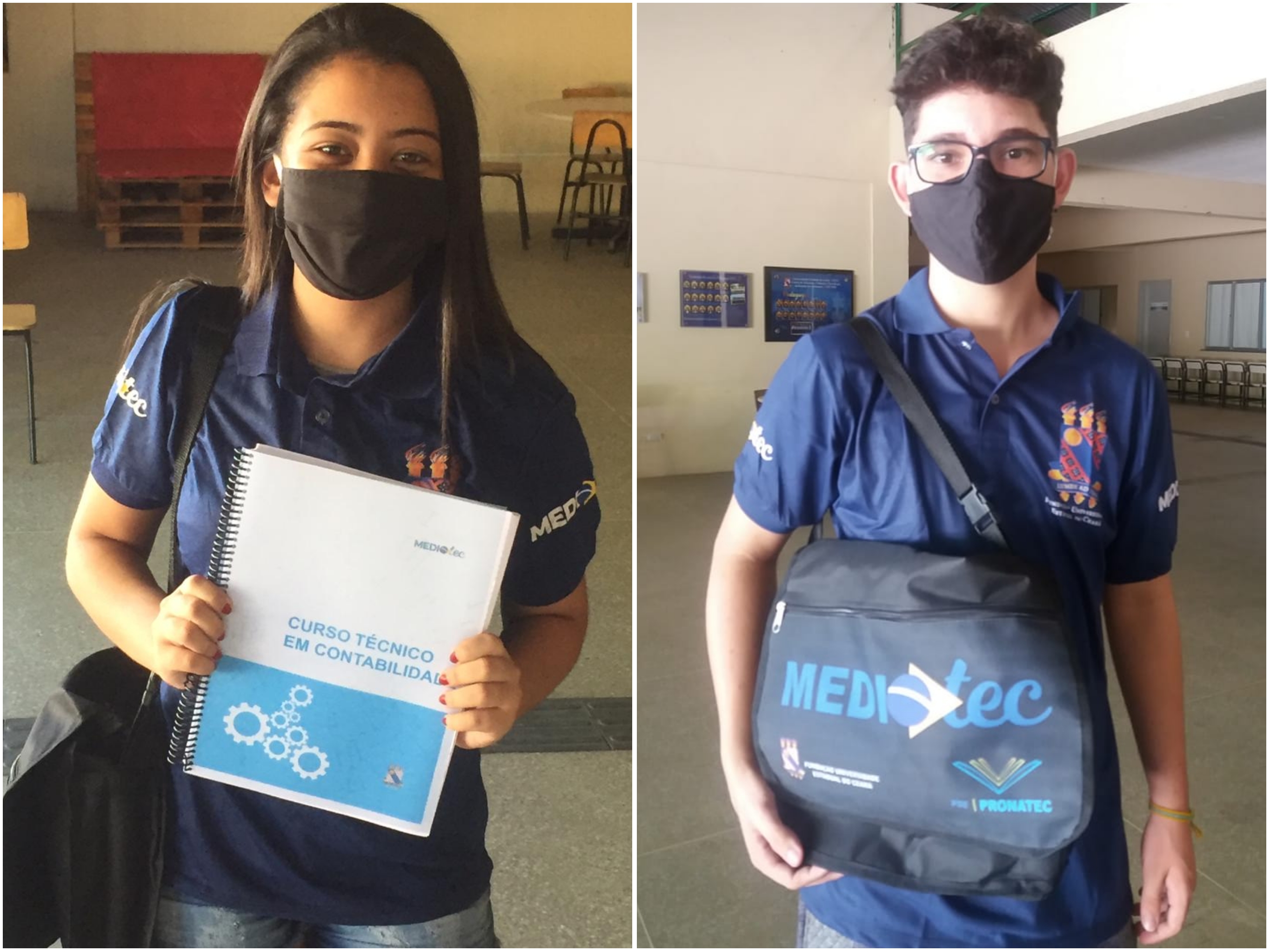 Estudantes do curso técnico em Contabilidade de Tauá recebem material didático