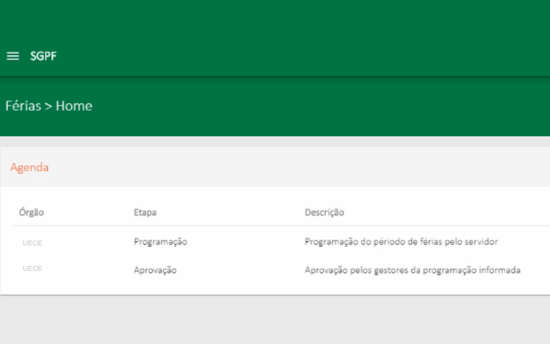 Comunicado sobre programação de férias para servidores; prazo encerra dia 21/01