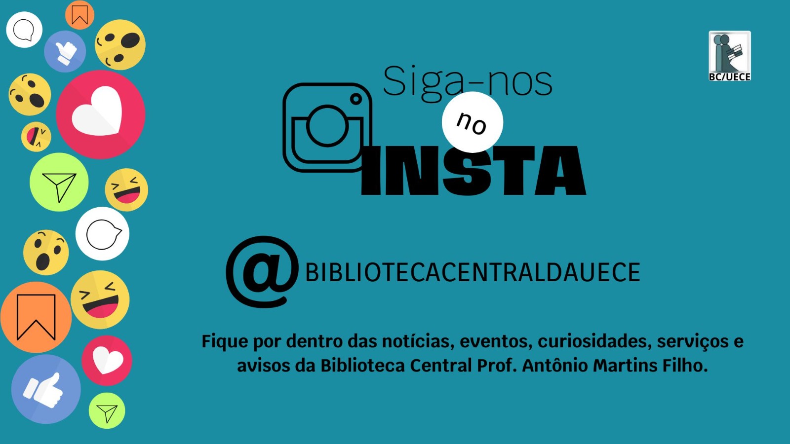 Instagran da Biblioteca Central