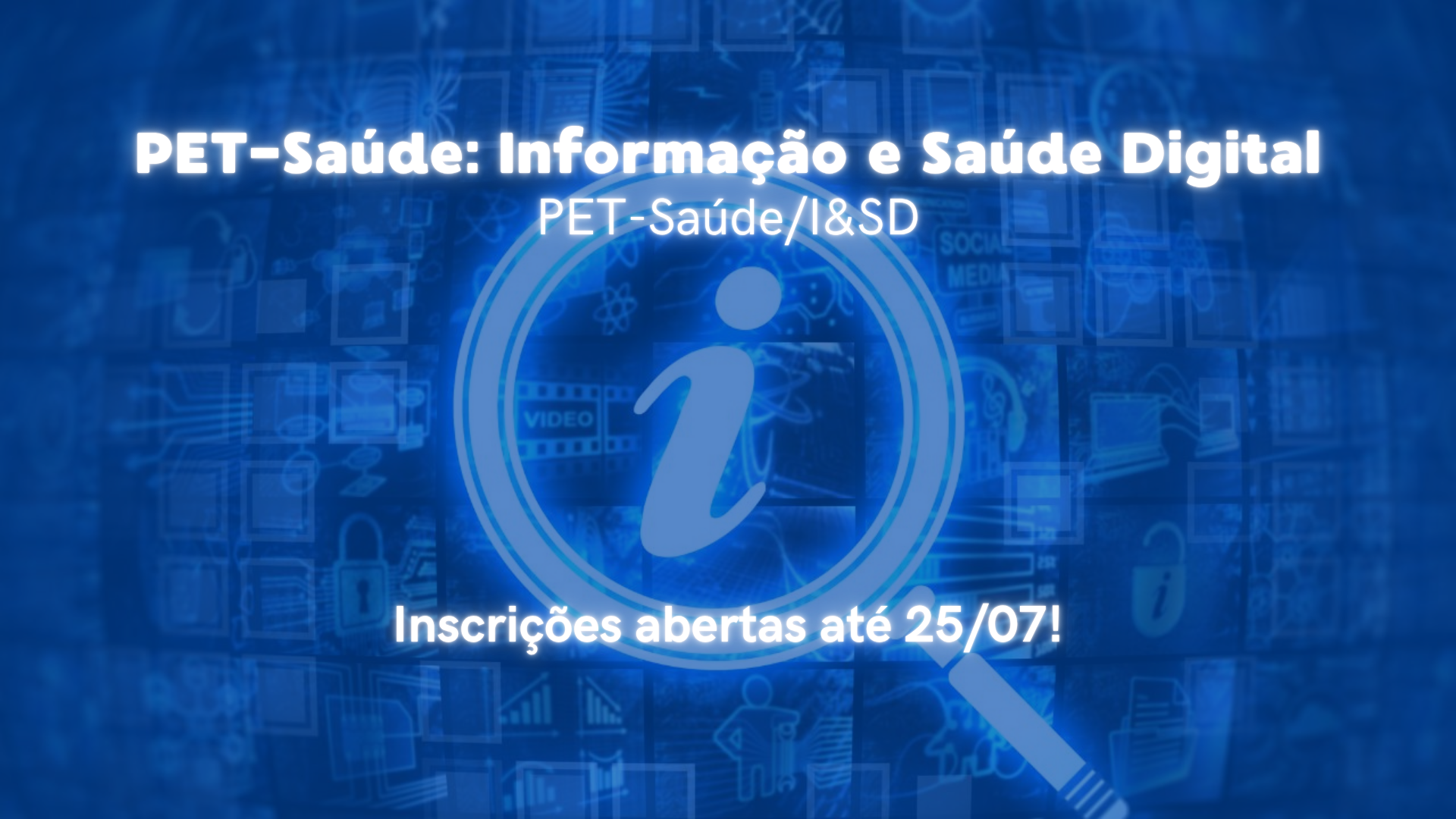 Processo Seletivo para o PET-Saúde/I&SD