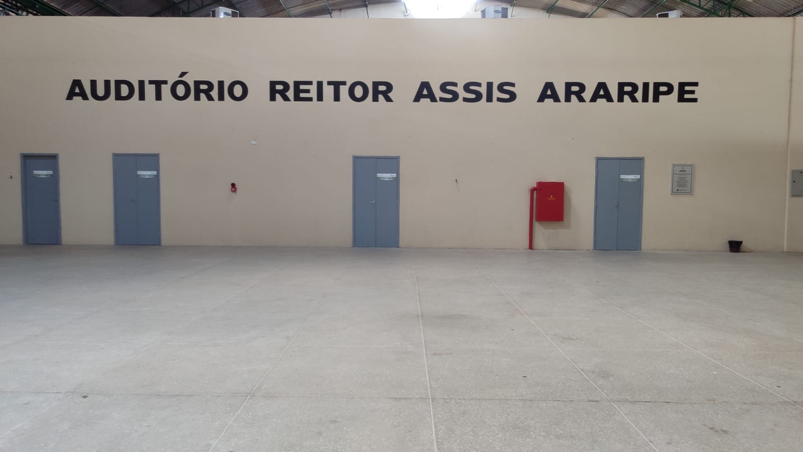 CECITEC: INAUGURA O AUDITÓRIO REITOR ASSIS ARARIPE