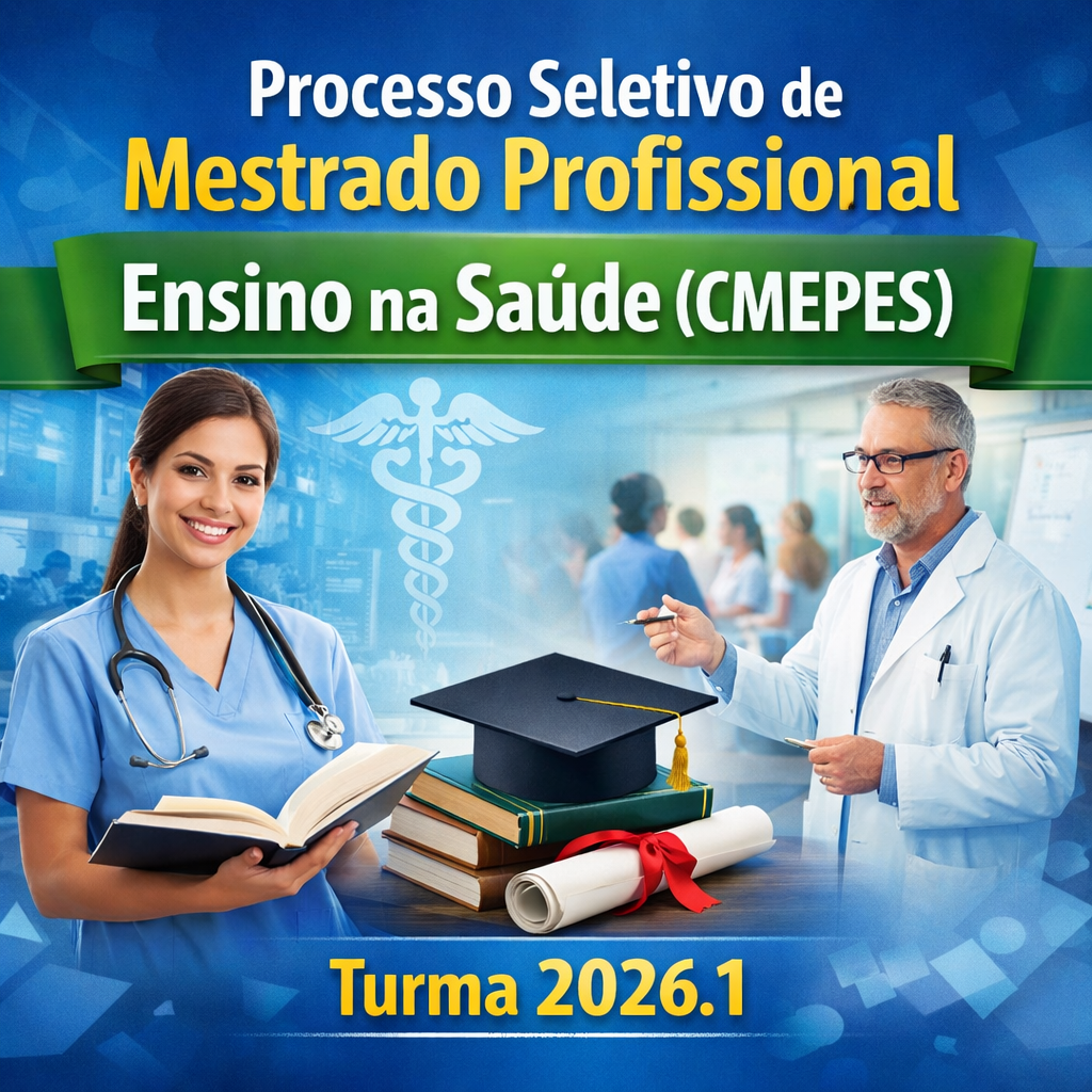 Processo Seletivo de Mestrado (CMEPES) Turma 2026.1