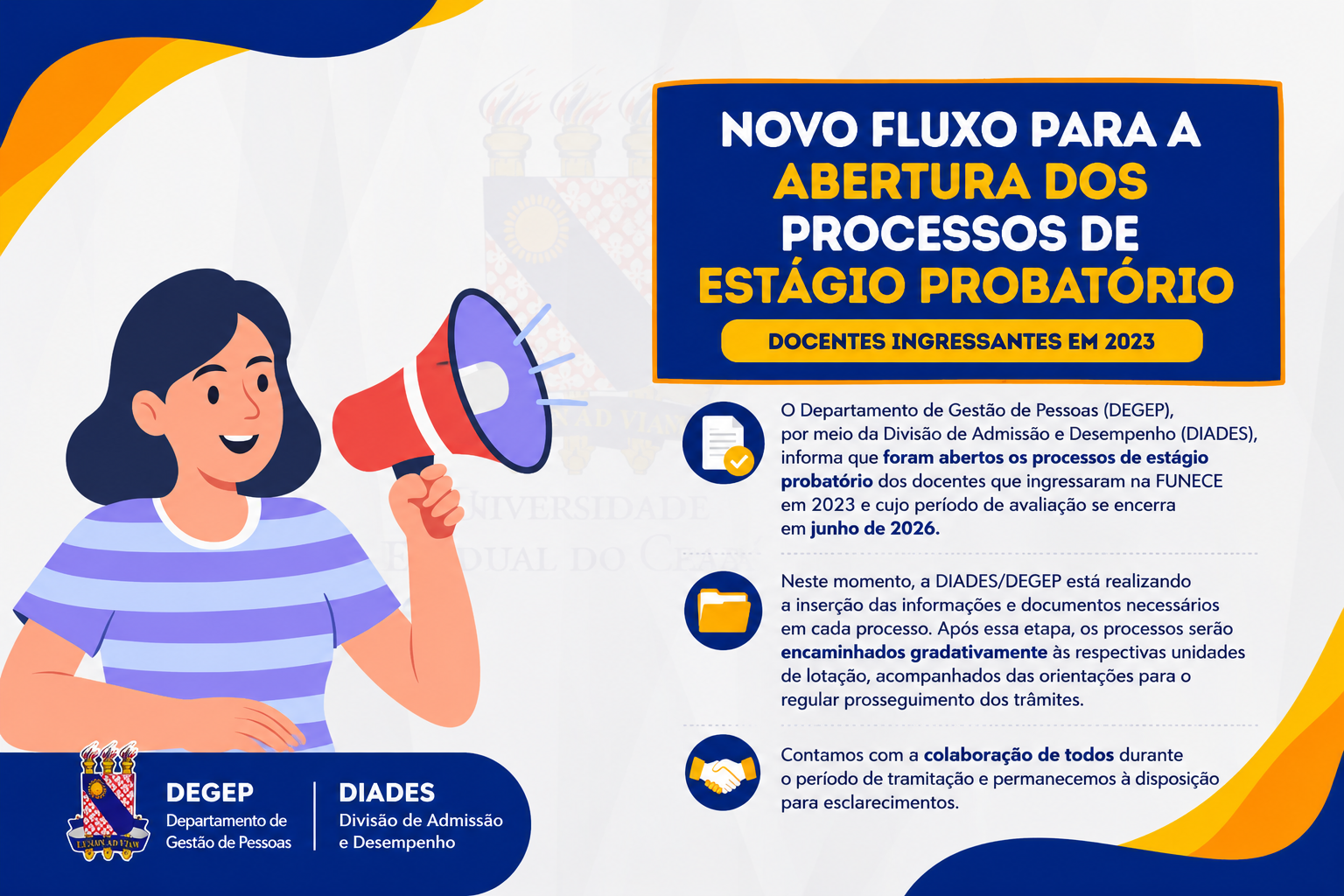 DEGEP Implementa Novo Fluxo para Concessão de Aposentadorias.