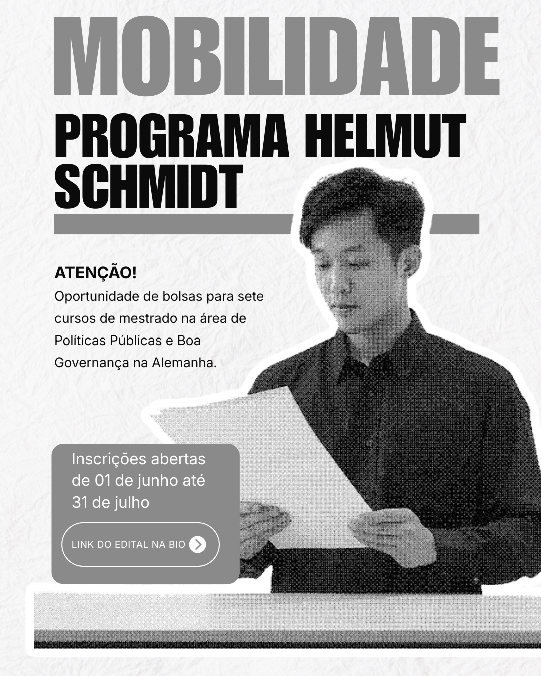 PROGRAMA HELMUT SCHMIDT – BOLSAS DE MESTRADO