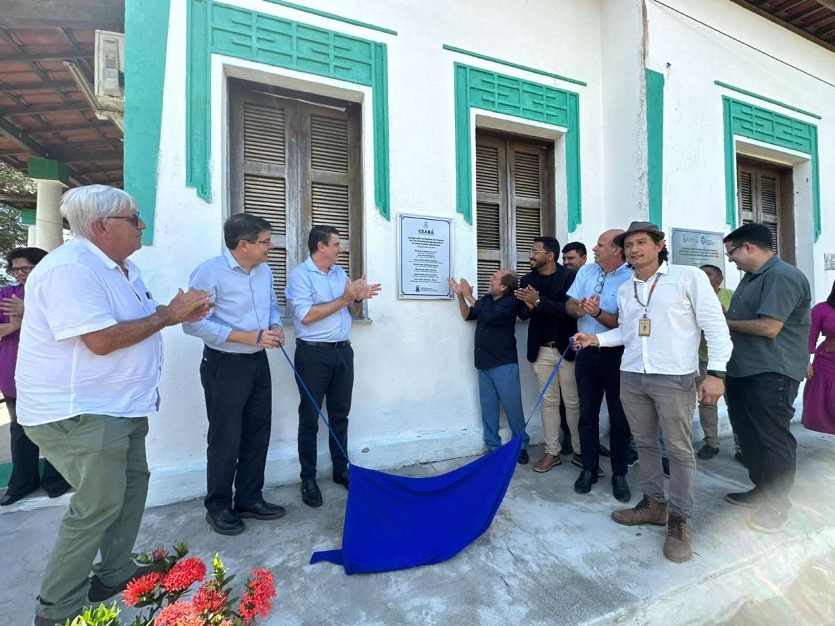 Uece inaugura adutora com 1 km de extensão na Fazenda Experimental da Veterinária