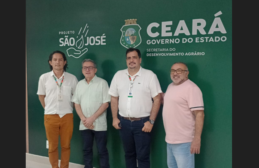 Projeto São José e UECE realizam reunião para discutir cooperação técnica