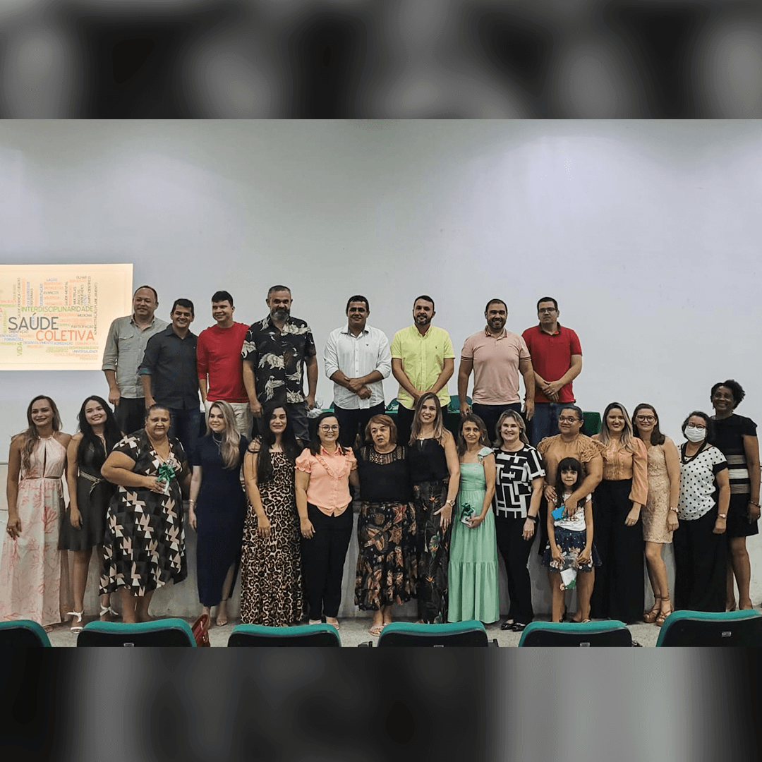 Alunos Reunidos na aula inaugural do Mestrado Profissional Ensino na Saúde