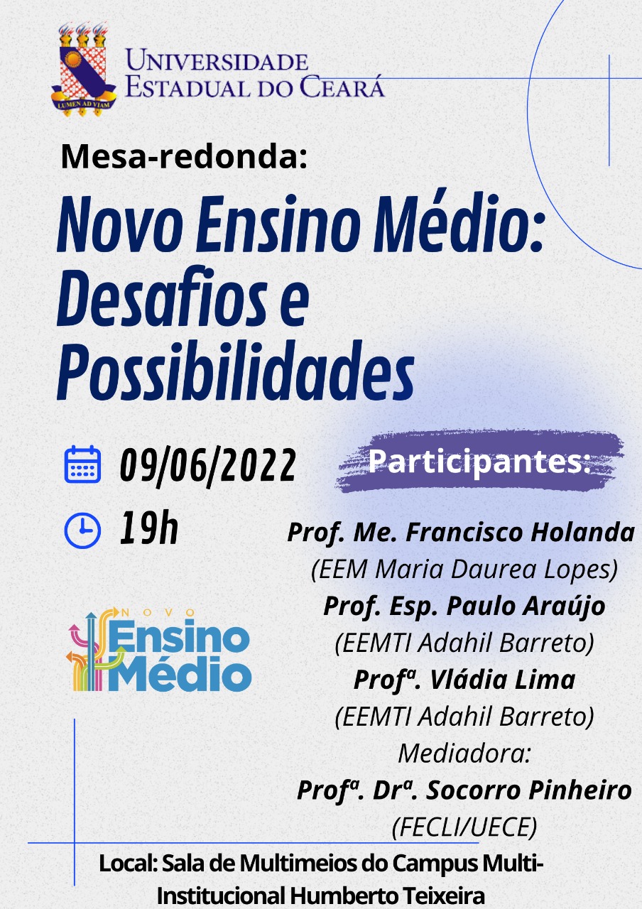 Mesa-redonda: Novo ensino médio