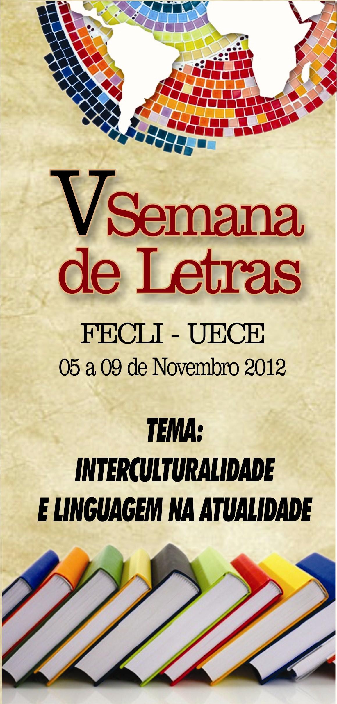 Logotipo V Semana de Letras da FECLI