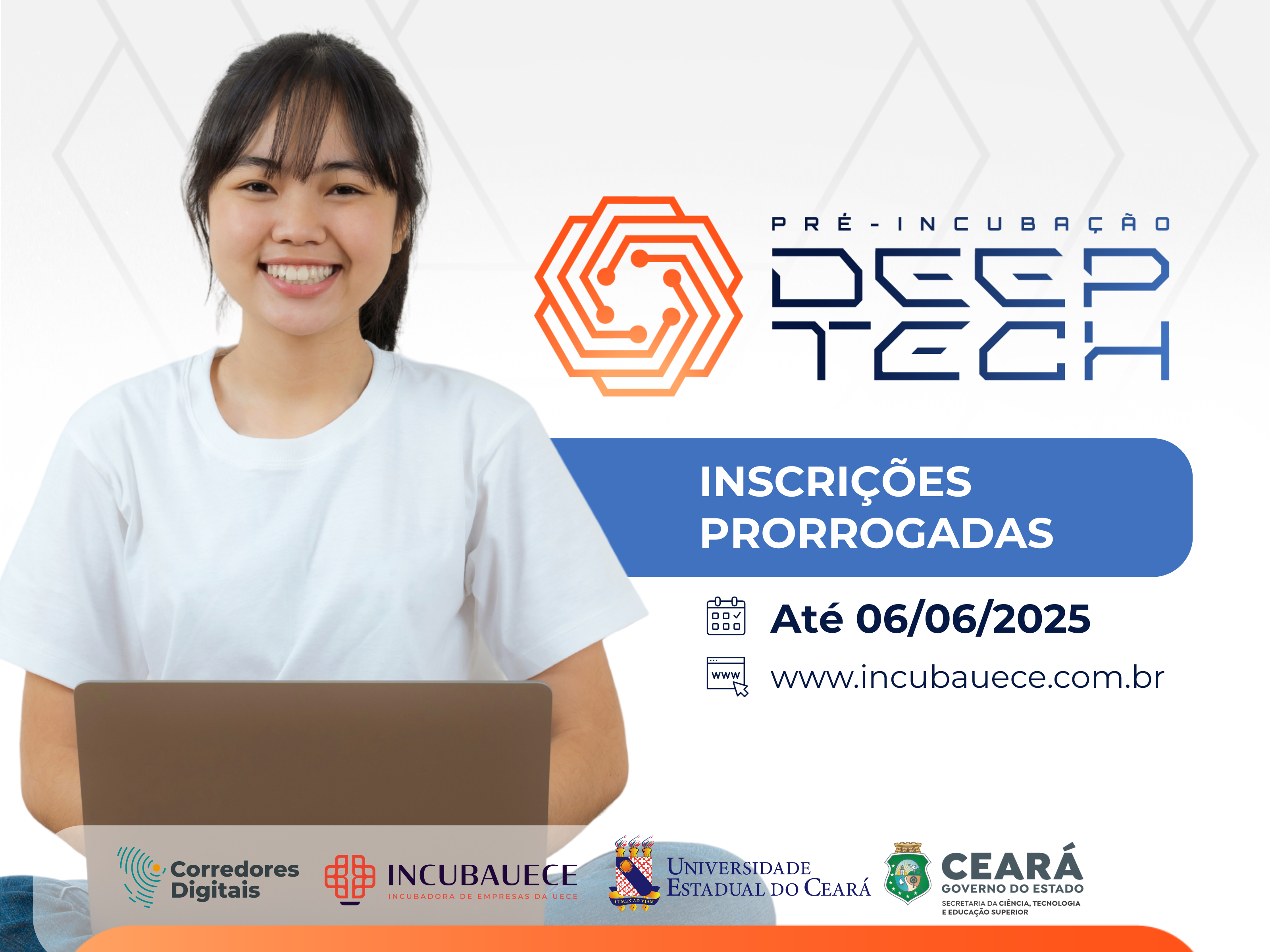 Publicado o 2º Adendo ao Edital Nº 13/2024: Confira o novo cronograma da Pré-Incubação Deep Tech