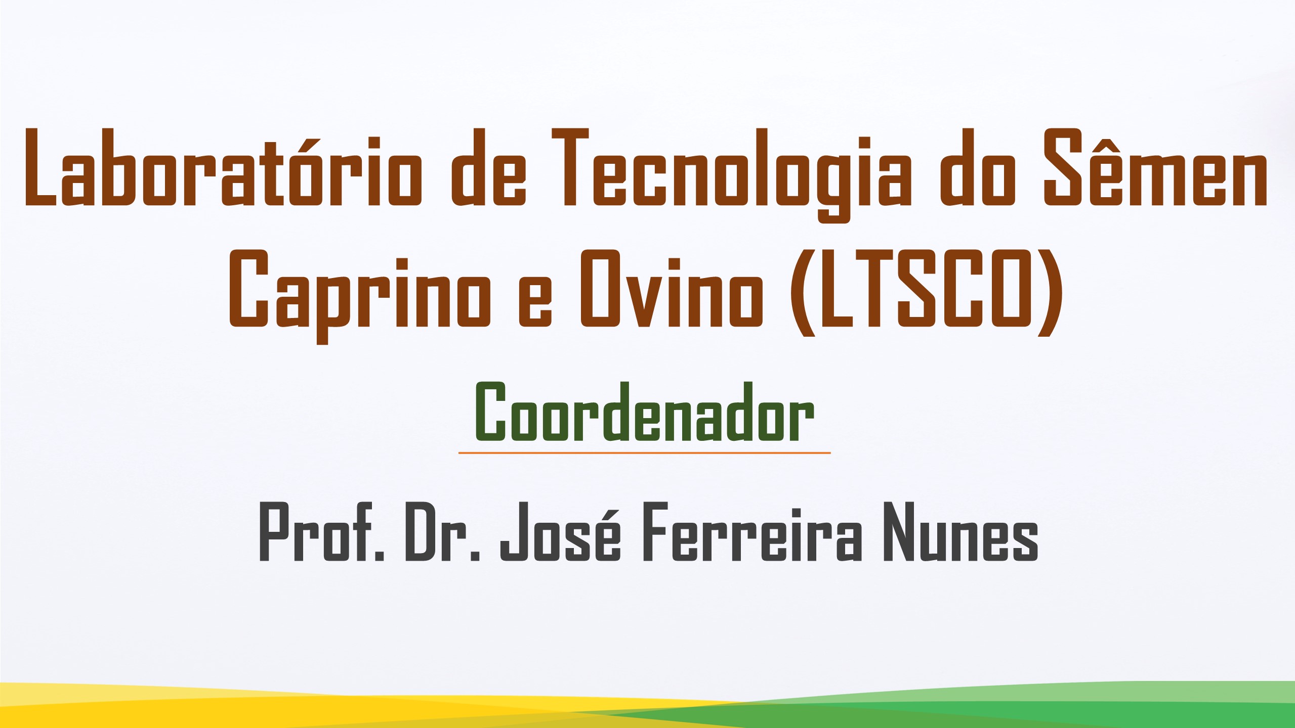 Laboratório de Tecnologia do Sêmen Caprino e Ovino (LTSCO)