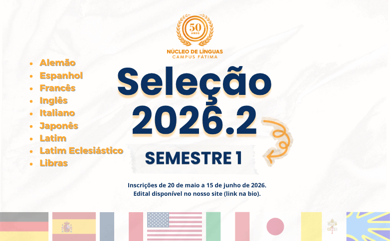 Seleção para SEMESTRE 1 – 2026.2