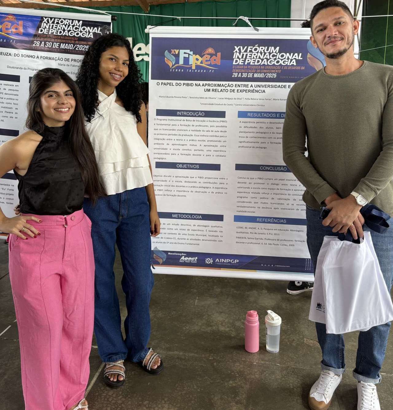 Participação Subprojeto Pedagogia-FAEC no Fórum Internacional de Pedagogia (FIPED)