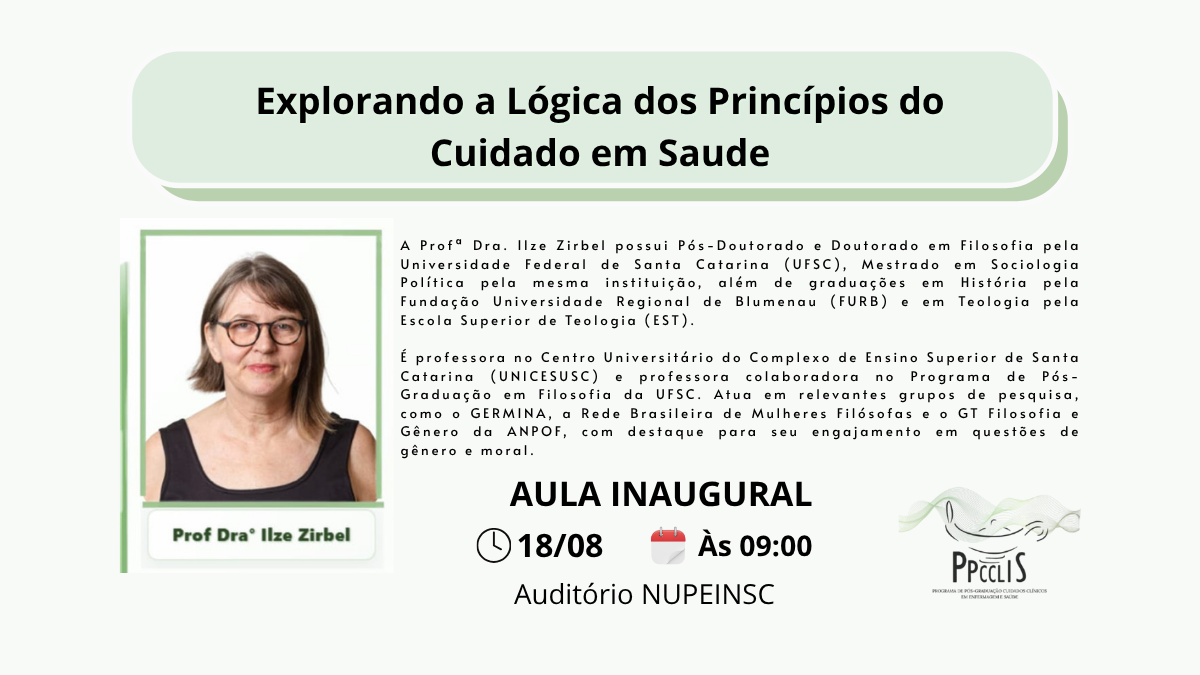 Aula Inaugural Semestre PPCCLIS 2025.2