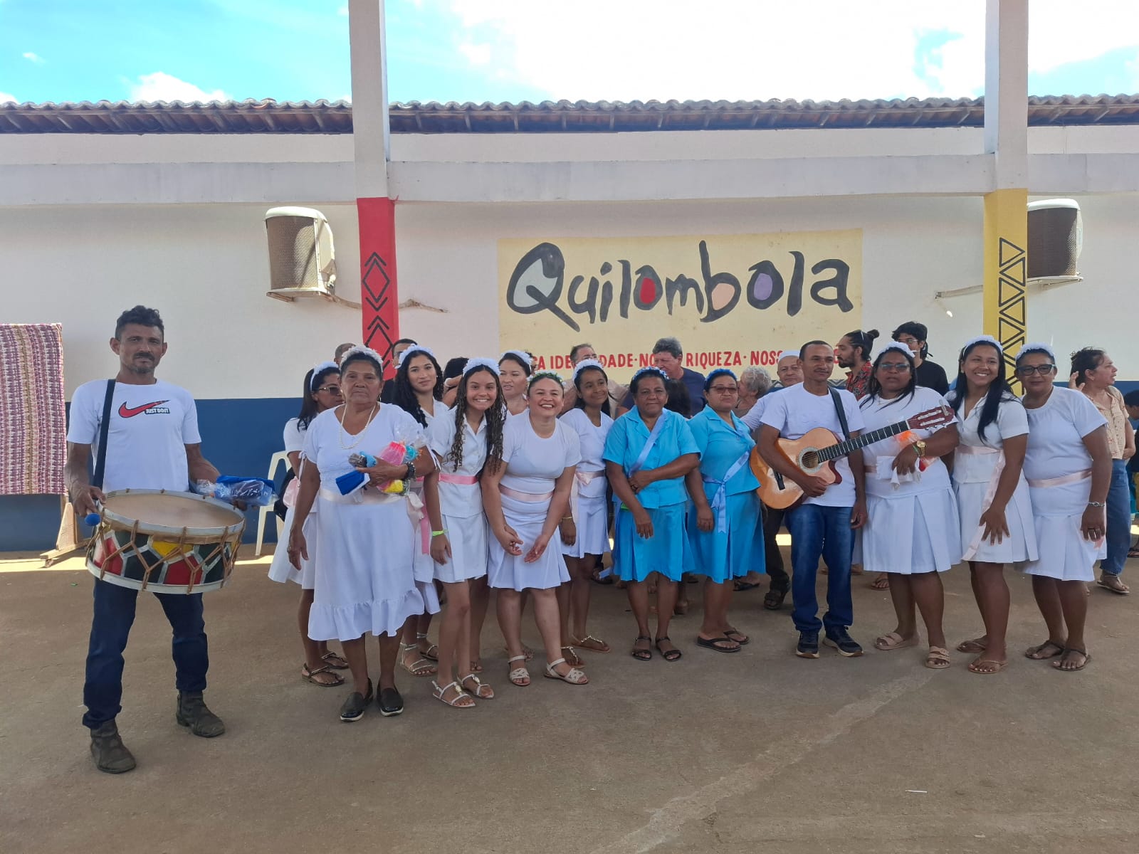 Visita à comunidade quilombola da Serra do Evaristo