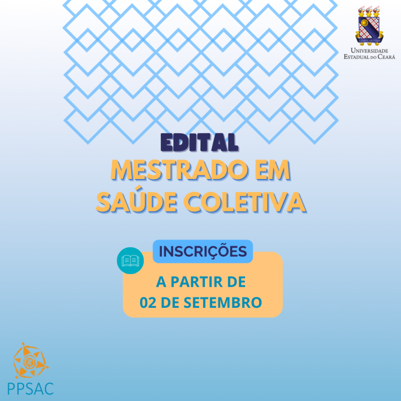 Seleção Mestrado Acadêmico em Saúde Coletiva – Turma 2026