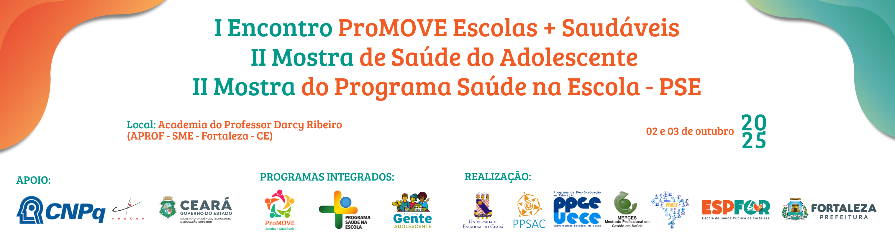 PPSAC, SME e SMS promovem evento sobre saúde na escola em Fortaleza