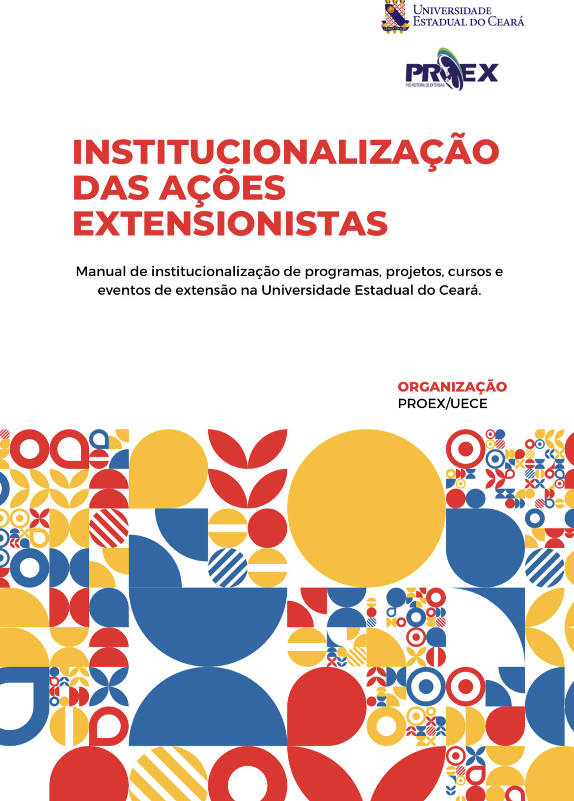 Proex divulga Manual de Institucionalização das Ações Extensionistas da Uece