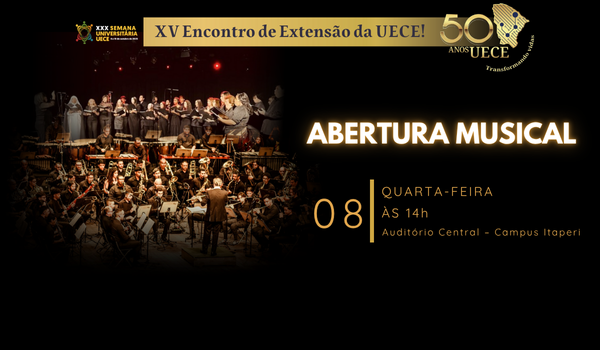 ✨Música que emociona e celebra!✨08/10 às 14h