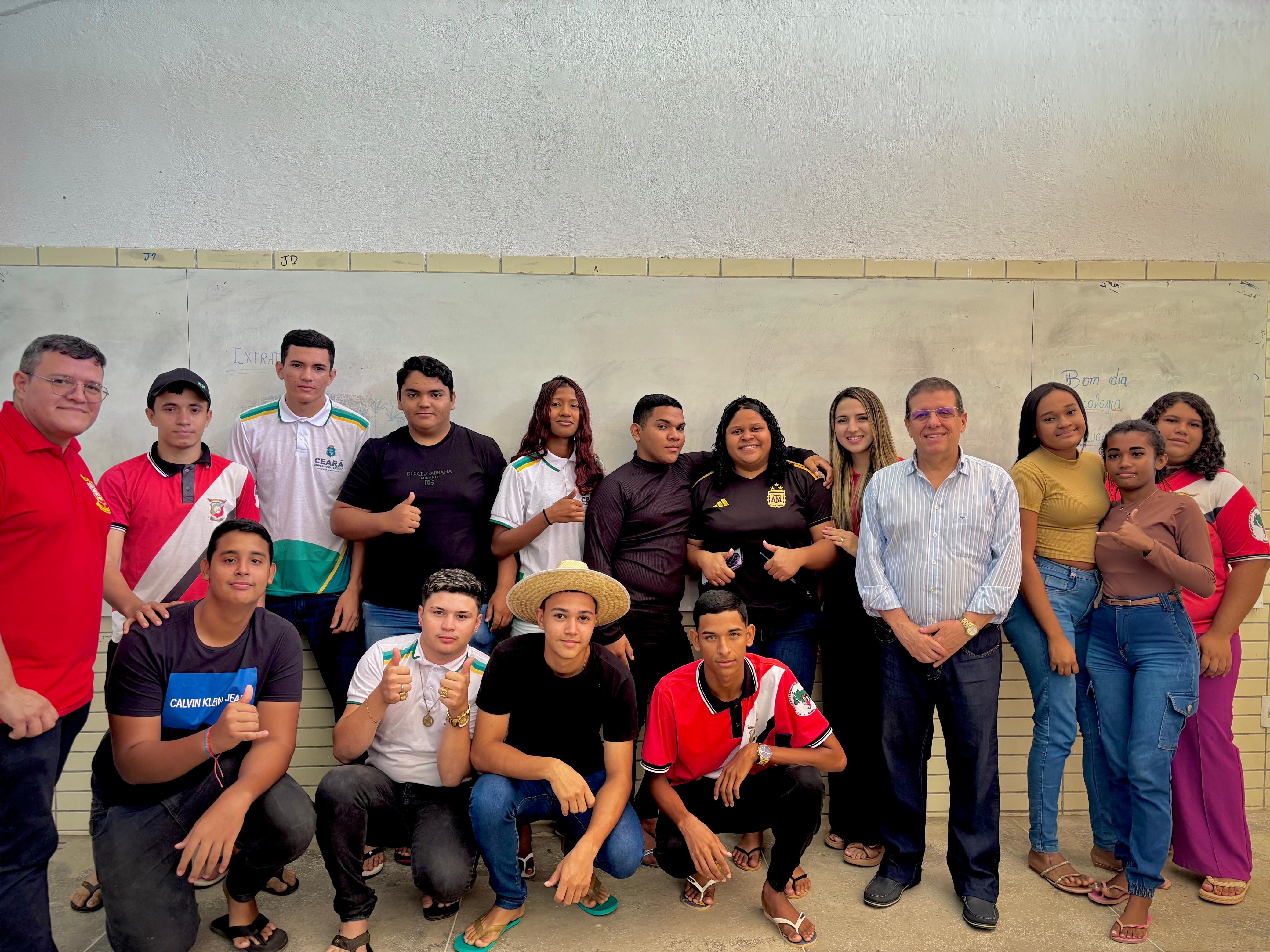 Pronatec/Funece acompanha atividades do curso Técnico em Agroecologia em Ocara