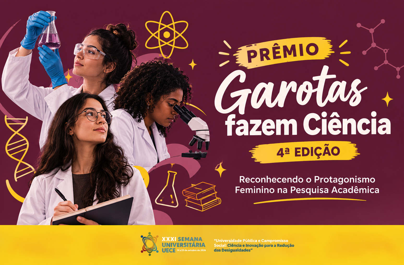 Garotas fazem Ciências