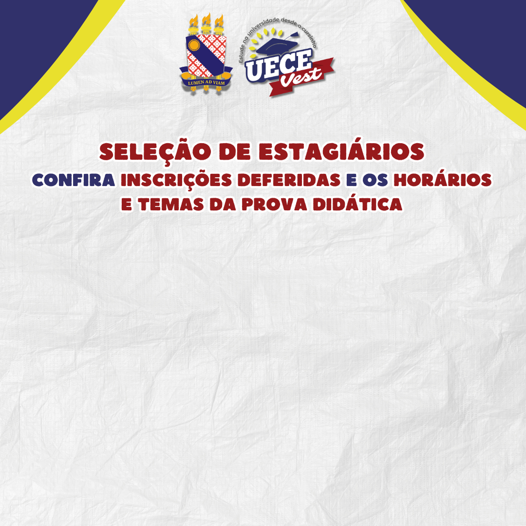 Inscrições deferidas e data e horários das aulas