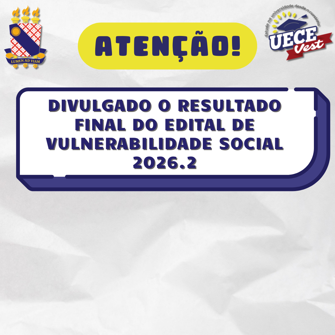 Resultado Final – estudantes bolsistas em situação de vulnerabilidade social comprovada