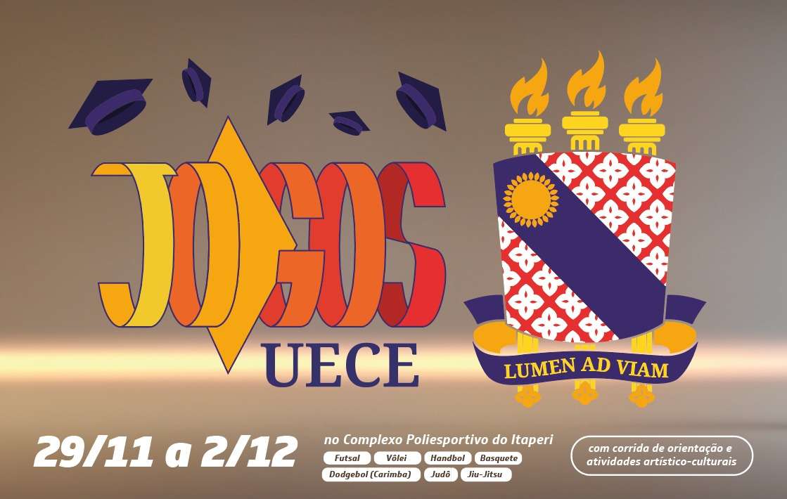 Jogos Universitários da Uece começam em 29/11 com sete modalidades e muitas atividades