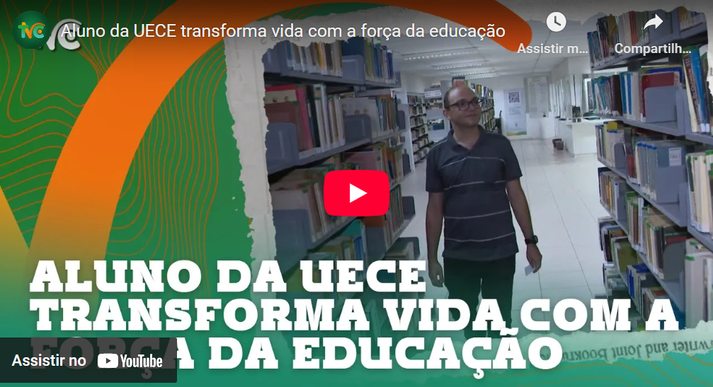Ex-aluno da Uece, professor Aurélio Wildson relembra trajetória transformadora