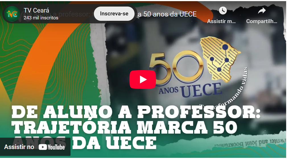 Trajetória de médico formado na Uece é destaque na série especial pelos 50 anos da instituição